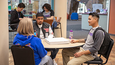 SJC Students at Café Belay