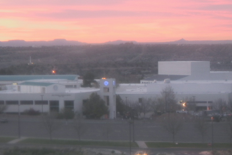 Sunrise over San Juan College Campus