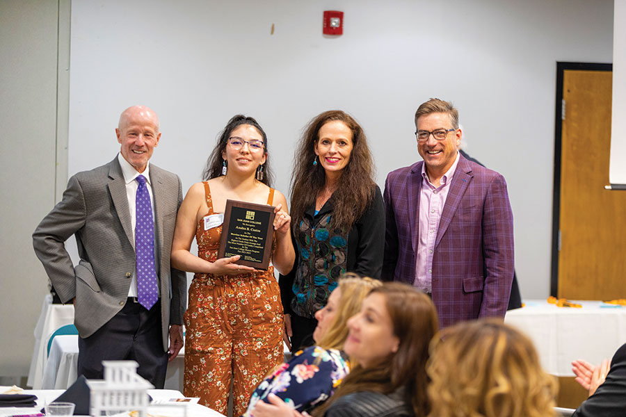 T. Greg Merrion, Analea Castro, Dr. Toni Hopper-Pendergrass, John Thompson