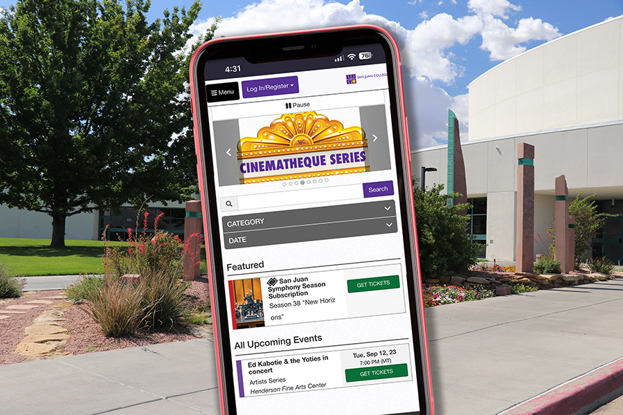 New ticketing system now in place for all performance venues at San Juan College