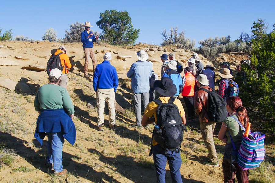 SJC Students at the New Mexico Geological Society’s Fall Field Conference