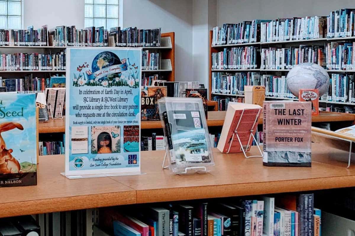 The SJC West Library is a learning center that facilitates access to information for students and community members in San Juan County.