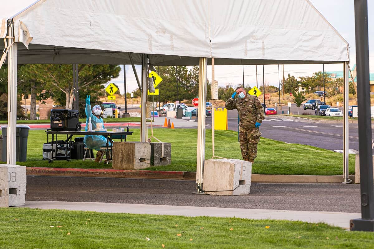 Outdoor Covid testing offered on SJC campus